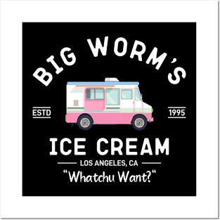 Big worm's ice cream, Friday Movie Posters and Art